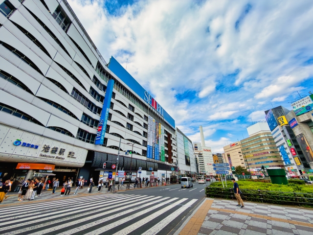 豊島区池袋の風景